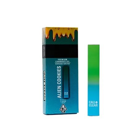cali clear alien cookies 1g thc all in one disposable hybrid