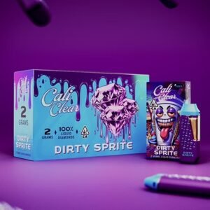 cali clear dirty sprite 2g liquid diamonds disposable indica 
