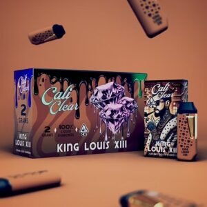 cali clear king louis xii 2g liquid diamonds disposable sativa 