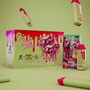 cali clear pina colada 2g liquid diamonds disposable hybrid 